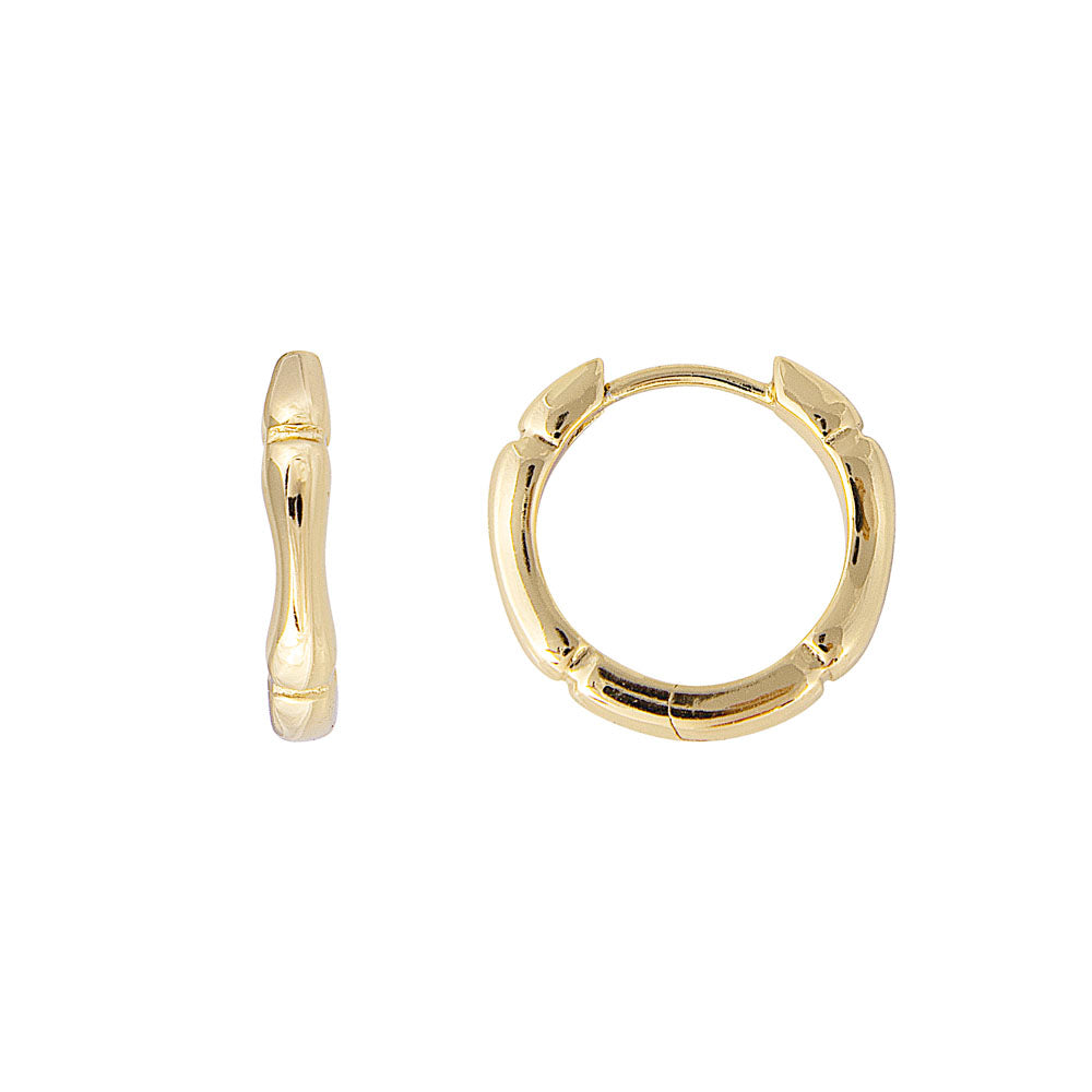 Fairley Indigo Opal Midi Hoops