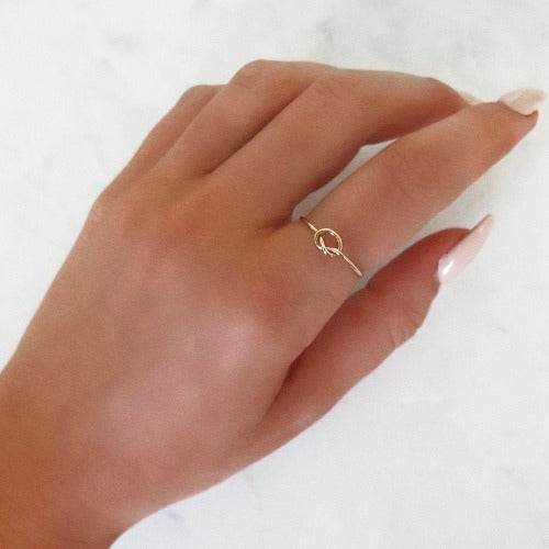 The Littl Love Knot Ring The Loved