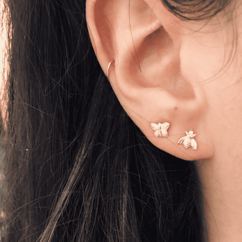 Bumble Bee Stud Earrings The Loved