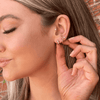 Mila Star Huggie Earrings